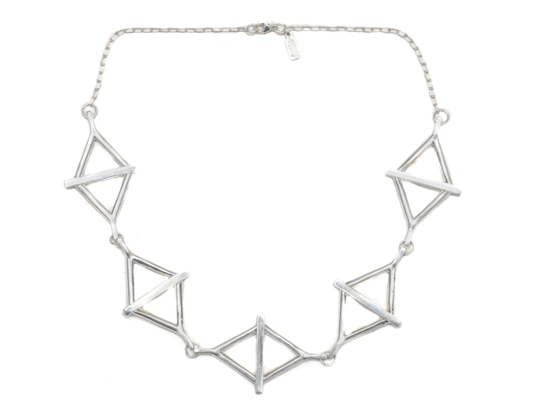 Pamela Love Multi Balance Collar in Antique Silver Pamela Love Multi Balance Collar in Antique Silver