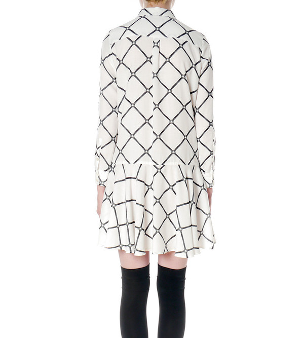 G.V.G.V. Bondage Print Shirt Dress G.V.G.V. Bondage Print Shirt Dress