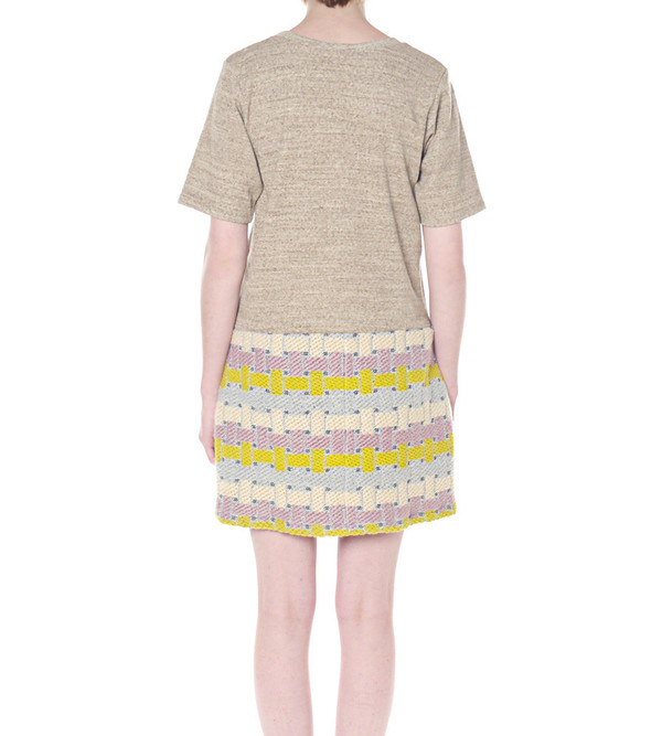 Calla Tweed Peplum Dress Calla Tweed Peplum Dress
