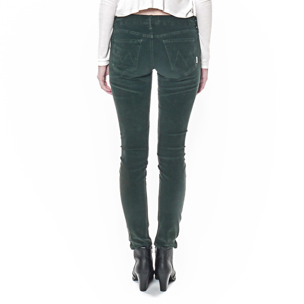 Mother Denim The Looker in Pine Green Cord Mother Denim The Looker in Pine Green Cord