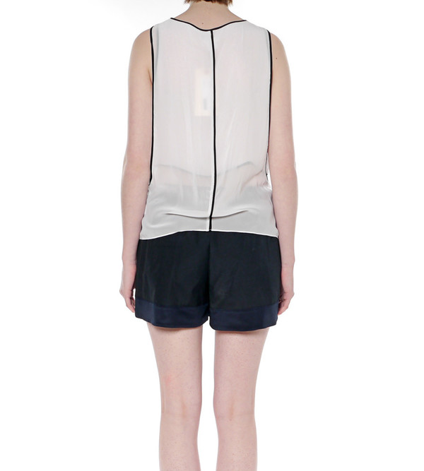 Helmut Lang Vanish Double Layered Top Helmut Lang Vanish Double Layered Top