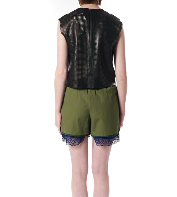 Helmut Lang Sift Leather Top Helmut Lang Sift Leather Top