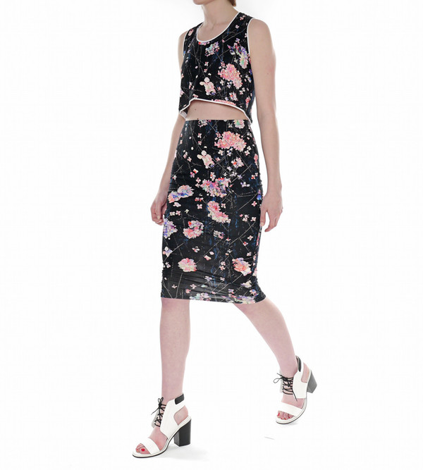 Calla Printed Crop Top Calla Printed Crop Top