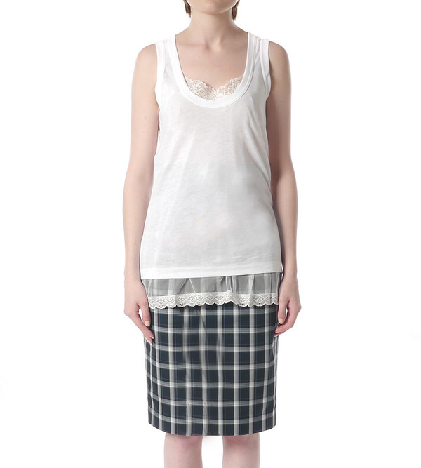 Sacai Luck Lace Under Layer Tank Top Sacai Luck Lace Under Layer Tank Top