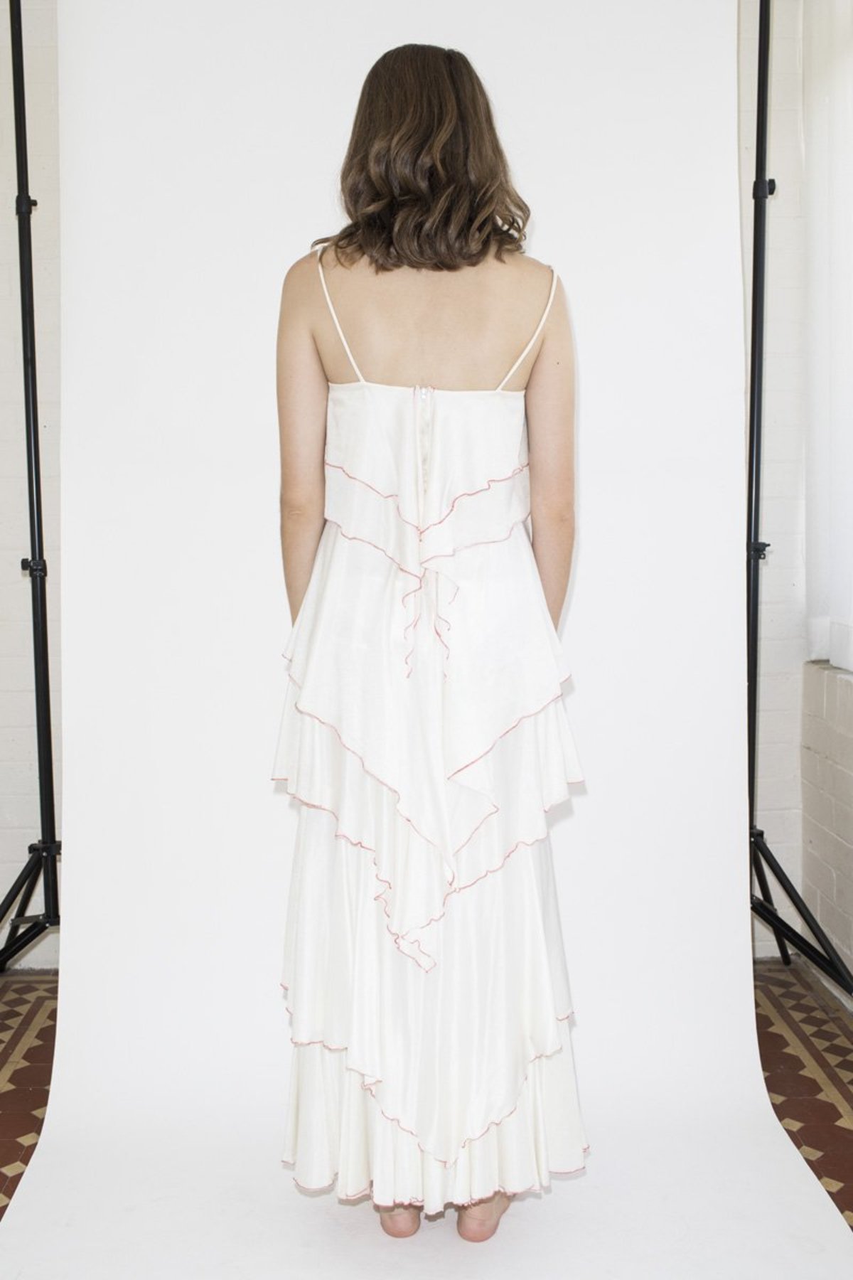 Vintage Ruffle Dress
