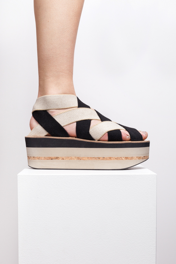 Arielle De Pinto Tape Sandal Arielle De Pinto Tape Sandal