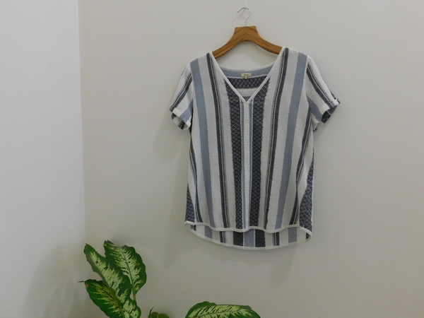 Yerse Striped Blouse Yerse Striped Blouse