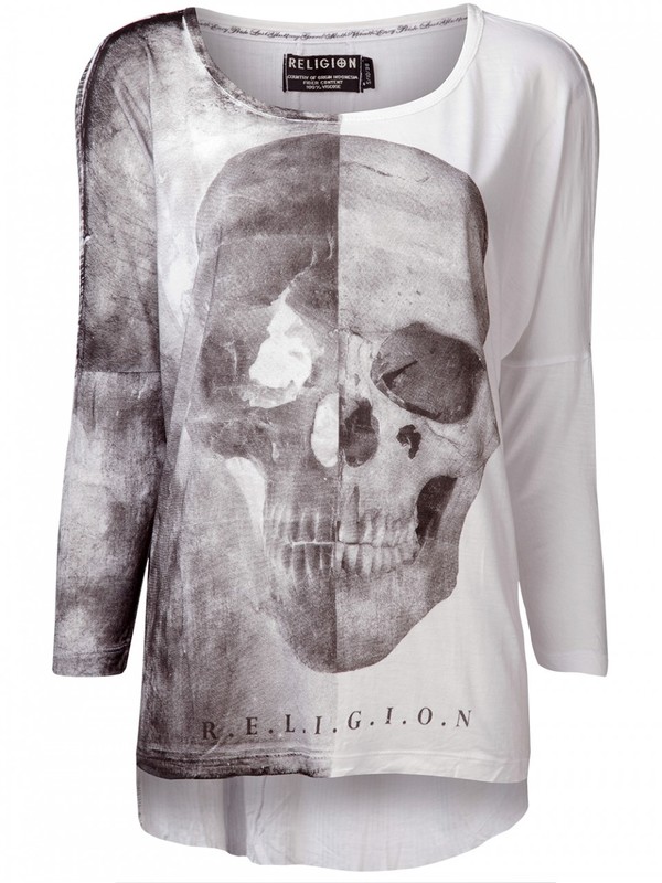 Religion Twist Skulls Top Religion Twist Skulls Top