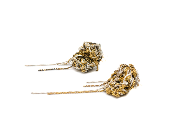 Arielle de Pinto Blended Nugget Earrings Arielle de Pinto Blended Nugget Earrings