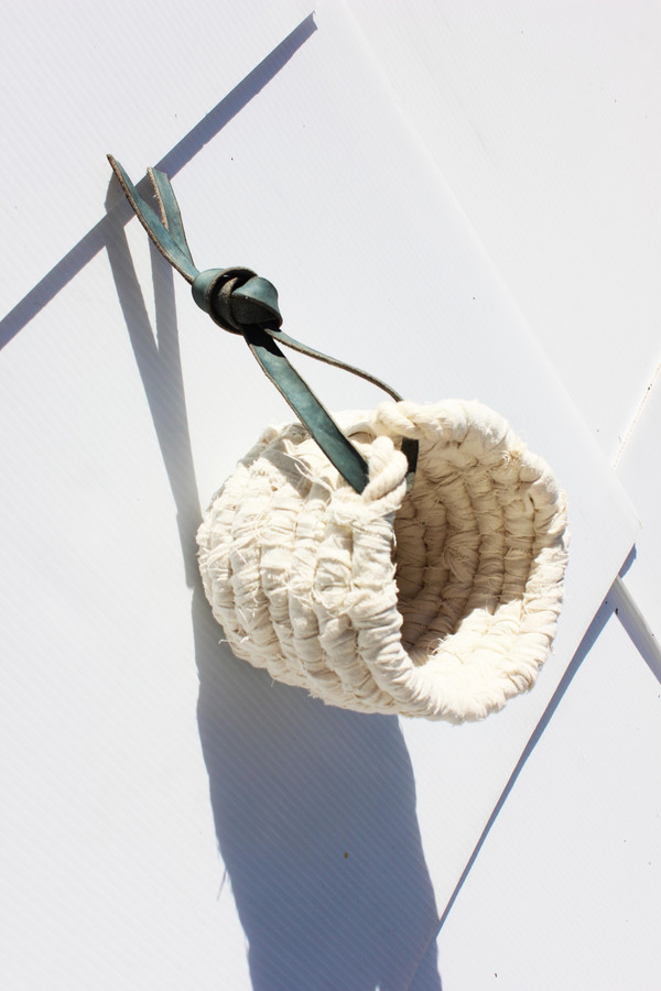 Large Hand Woven Coil Basket Large Hand Woven Coil Basket
