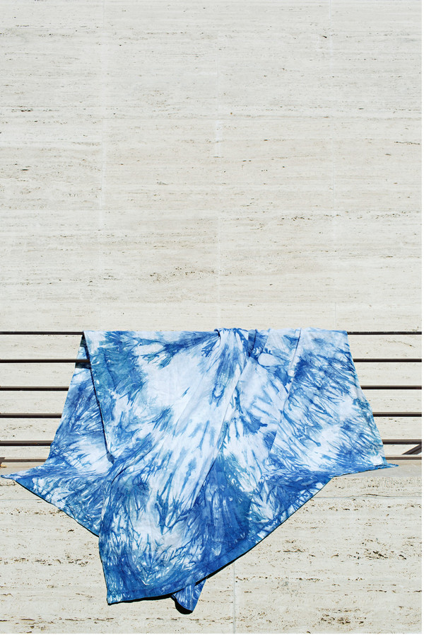 Miranda Bennett Linen Indigo Kanako Home Textile Miranda Bennett Linen Indigo Kanako Home Textile