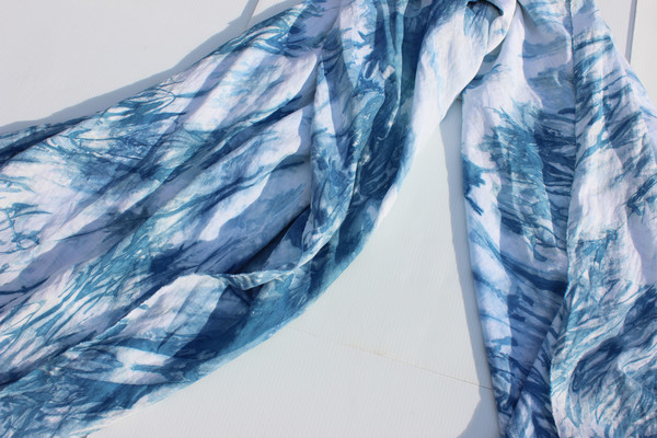 Miranda Bennett Linen Indigo Kanako Home Textile Miranda Bennett Linen Indigo Kanako Home Textile