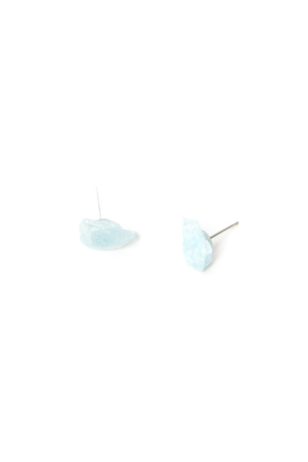 Giant Lion Aquamarine Studs Giant Lion Aquamarine Studs