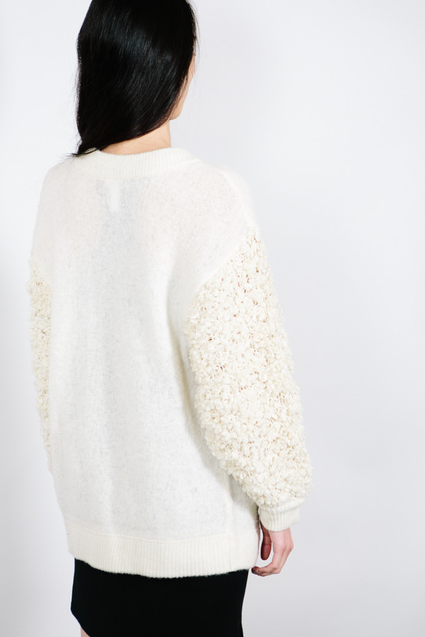 SHAE NY Boucle Sweater Bomber SHAE NY Boucle Sweater Bomber