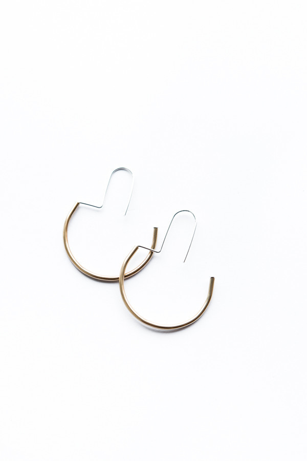 Kiki Koyote Today Semi Circle Earrings Kiki Koyote Today Semi Circle Earrings