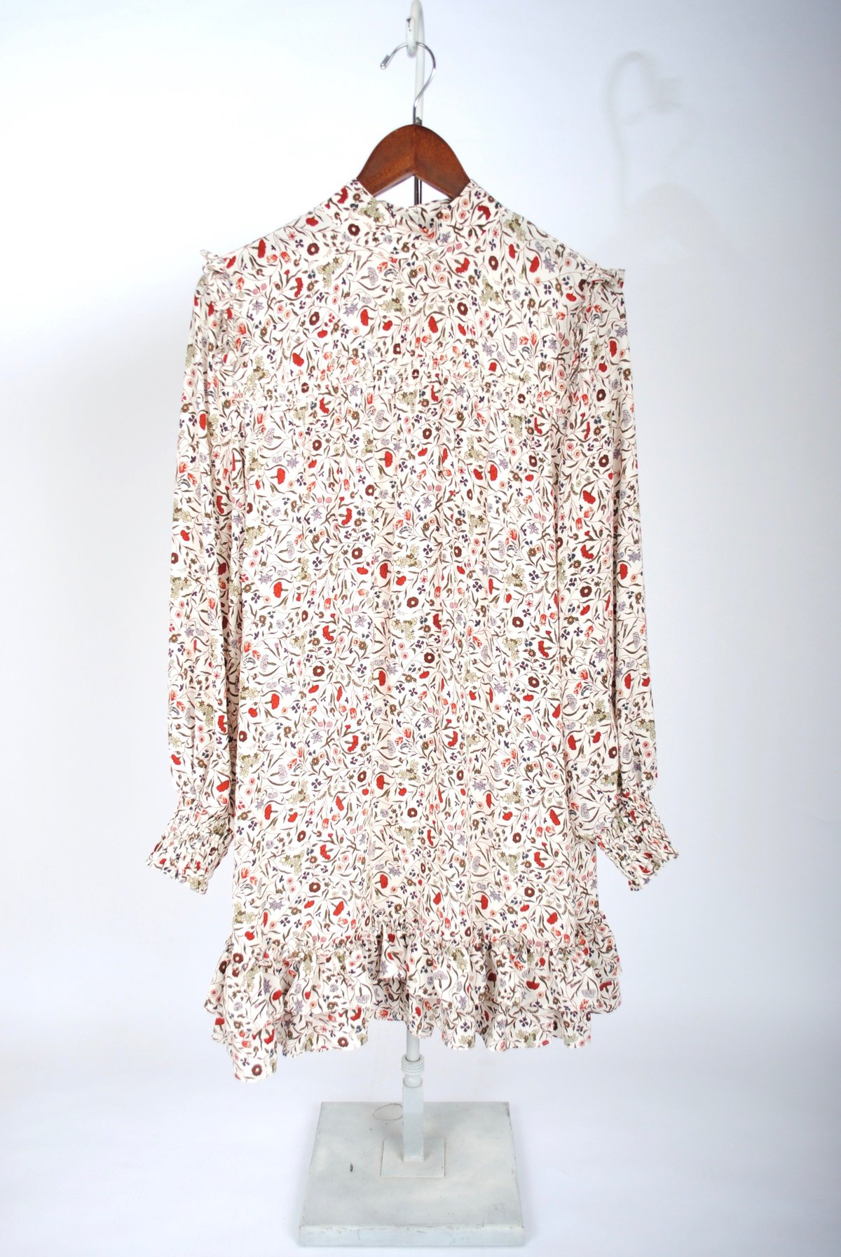 frame smocked shift dress