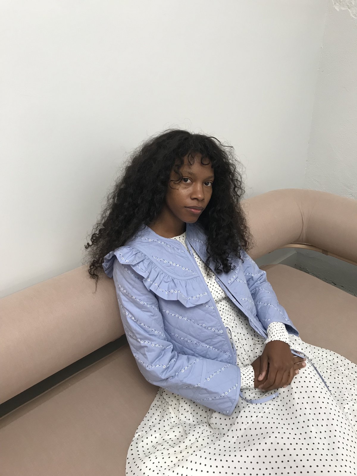 ganni faulkner jacket