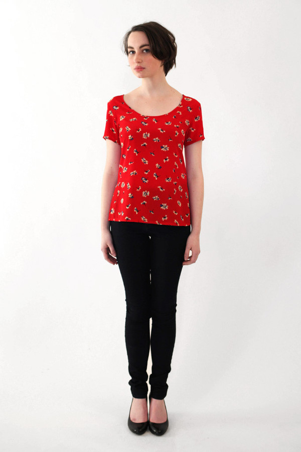 Bridge & Burn Ella Red Bridge & Burn Ella Red