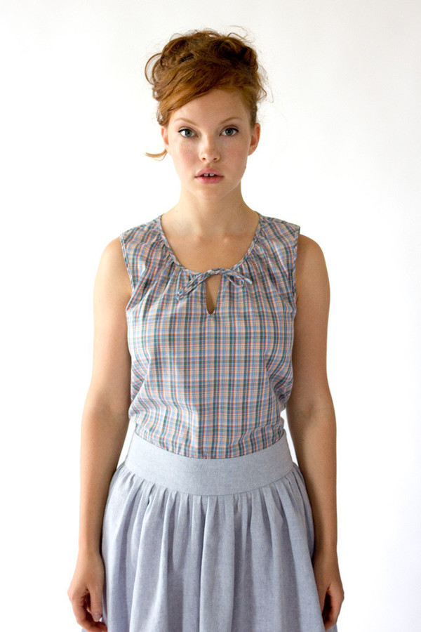 Bridge & Burn Lena Plaid Tank Top Bridge & Burn Lena Plaid Tank Top