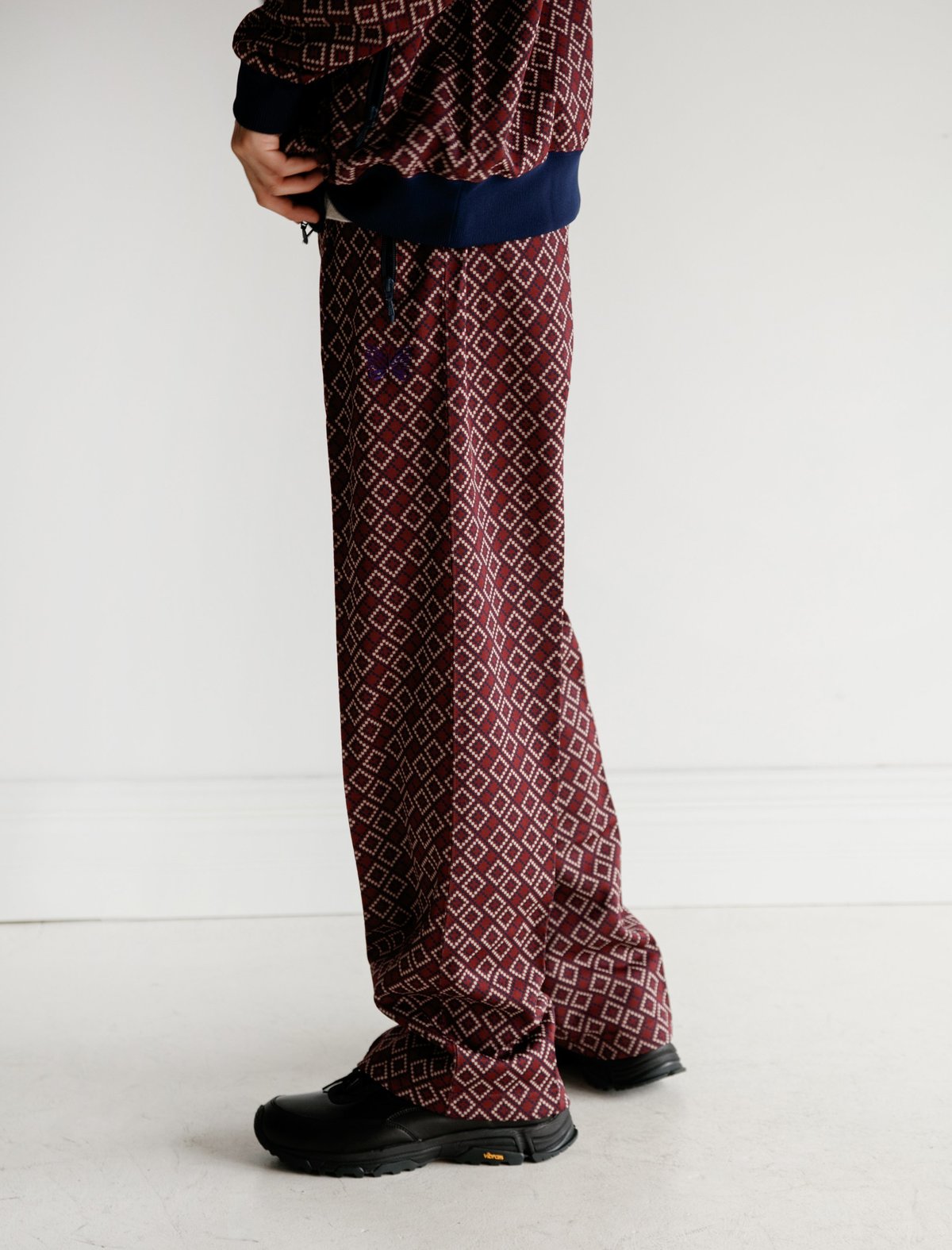 Needles Poly Jacquard Track Pant 