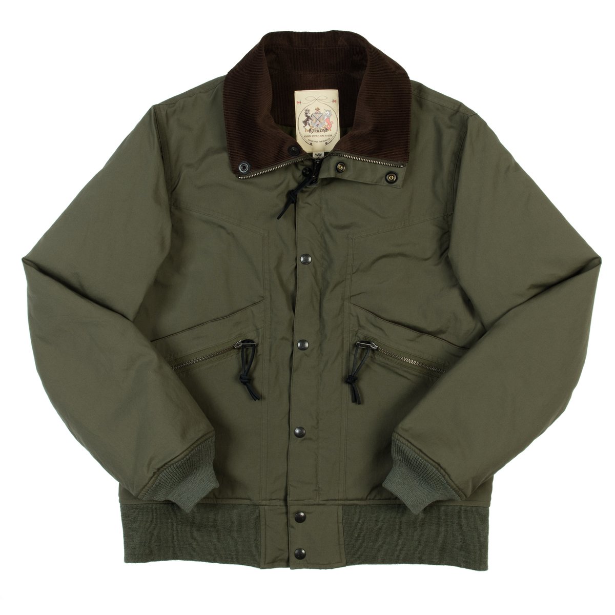 Monitaly Short Field Jacket - Olive 