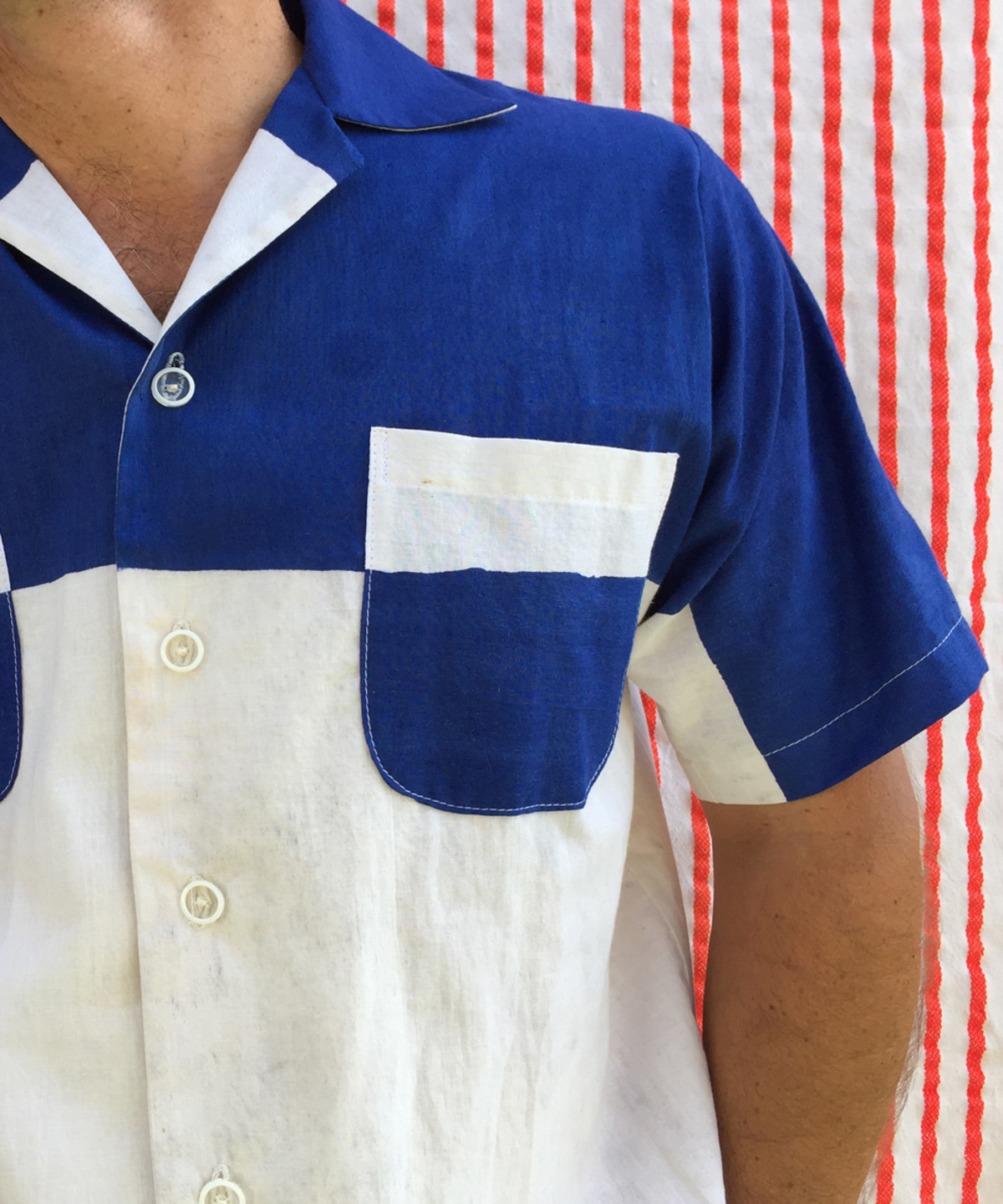 COATZ Letter X Shirt - Blue | Garmentory
