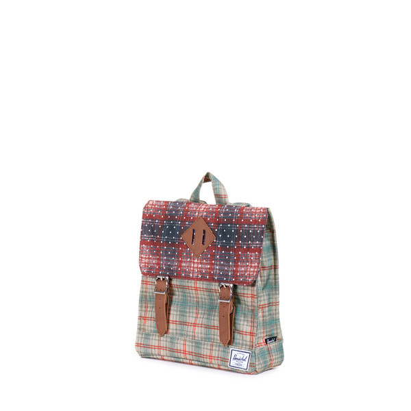 Kid's Herschel Survey Rust Plaid Backpack Kid's Herschel Survey Rust Plaid Backpack
