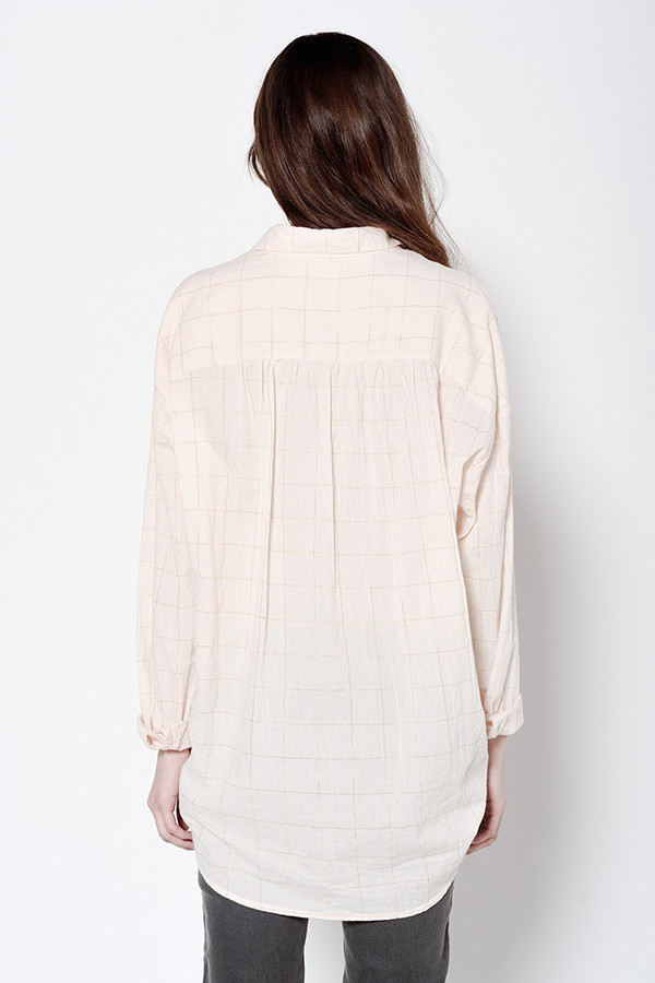 DES PETITS HAUTS IBA PALE PINK SHIRT DES PETITS HAUTS IBA PALE PINK SHIRT
