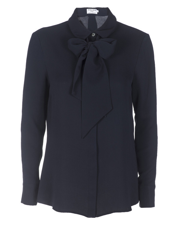 FRAME Denim LE BOW TIE SHIRT FRAME Denim LE BOW TIE SHIRT