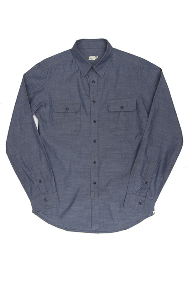 Men's Bridge & Burn Franklin Blue Oxford Men's Bridge & Burn Franklin Blue Oxford
