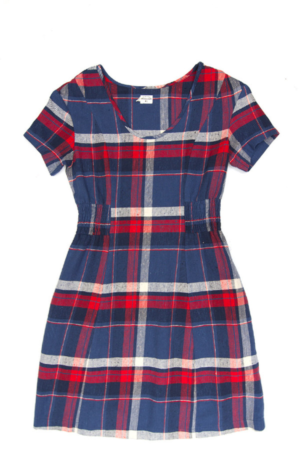 Bridge & Burn Loni Indigo Plaid Bridge & Burn Loni Indigo Plaid