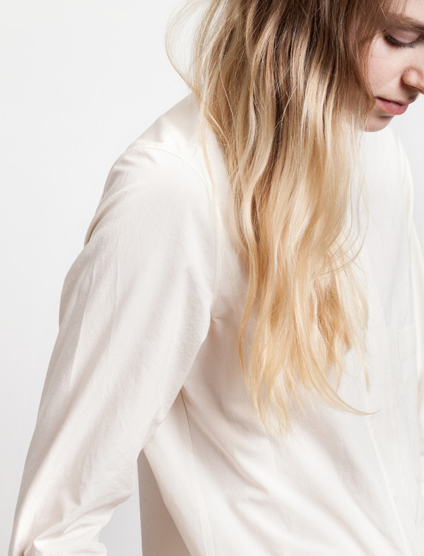 Lemaire Fitted Shirt Butter Lemaire Fitted Shirt Butter