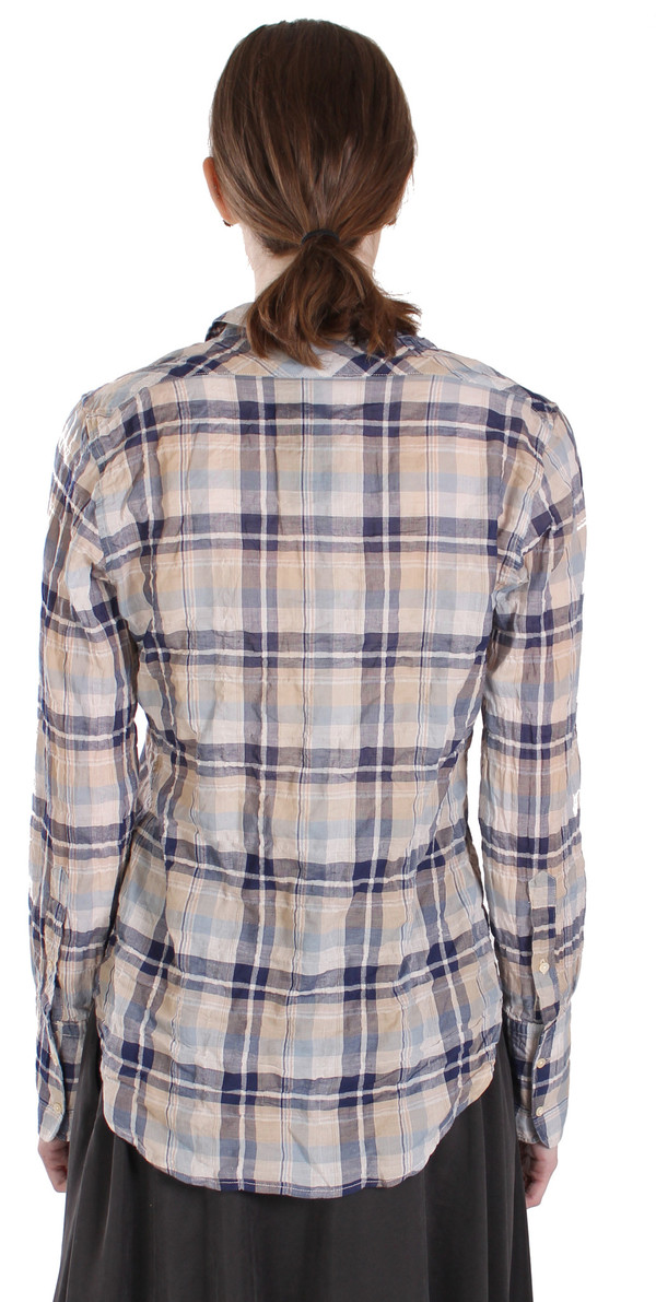 Nili Lotan NL Shirt Indigo Stripe in Blue Nili Lotan NL Shirt Indigo Stripe in Blue
