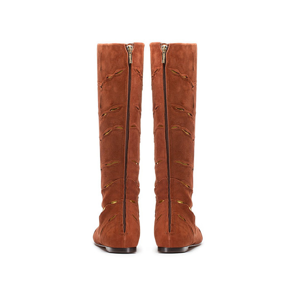 Bavaud Design Hiboka Over The Knee Laser Cut Boot Bavaud Design Hiboka Over The Knee Laser Cut Boot