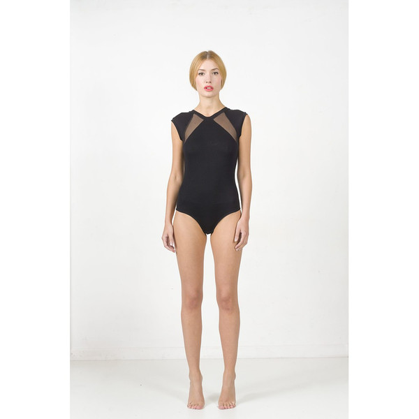 Mesh shoulder panel body Mesh shoulder panel body