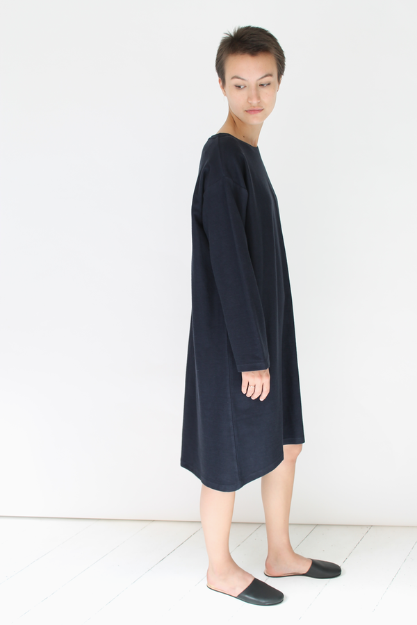 Revisited Sweatshirt Dress | navy Revisited Sweatshirt Dress | navy