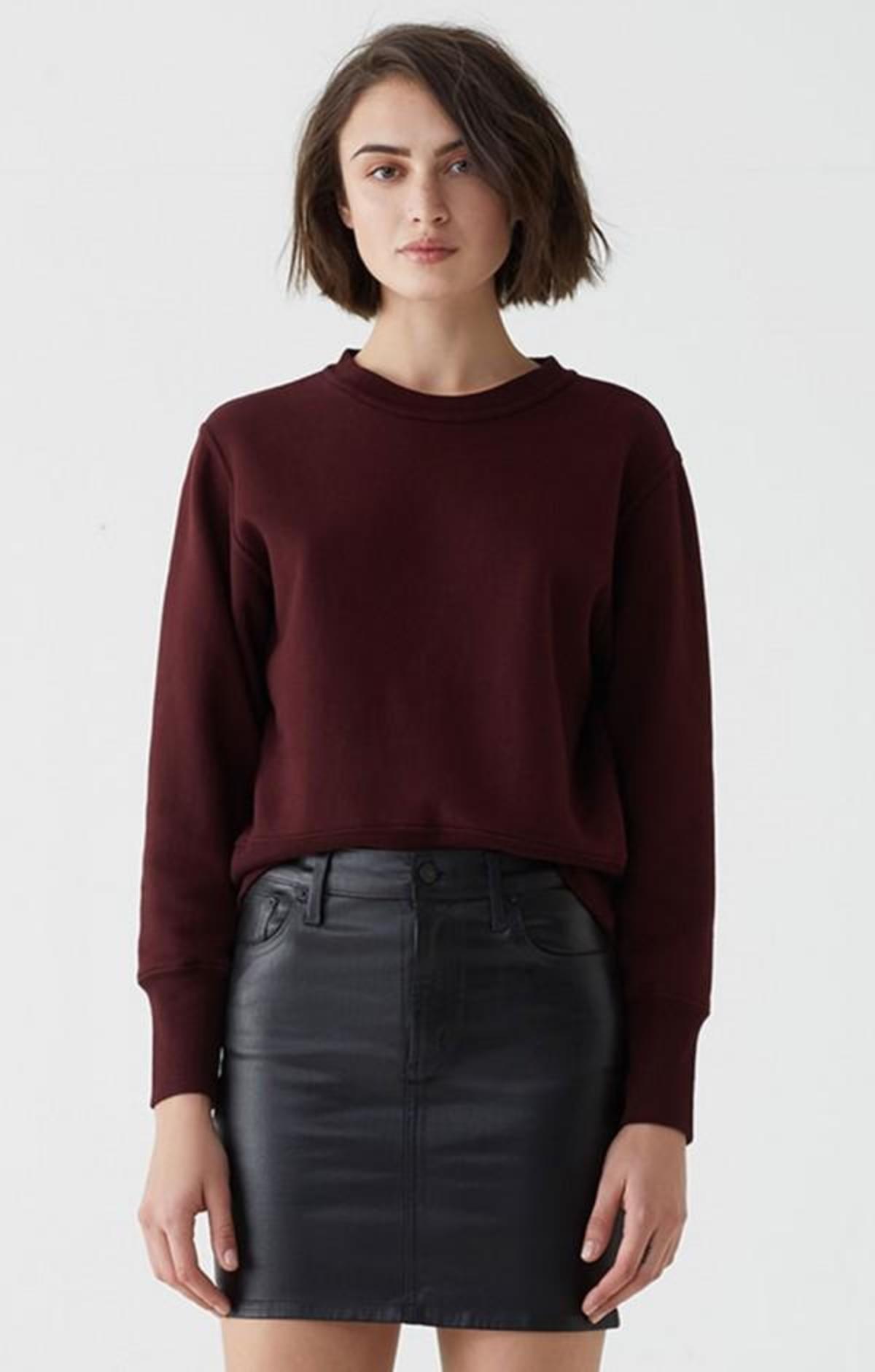 agolde shrunken sweatshirt