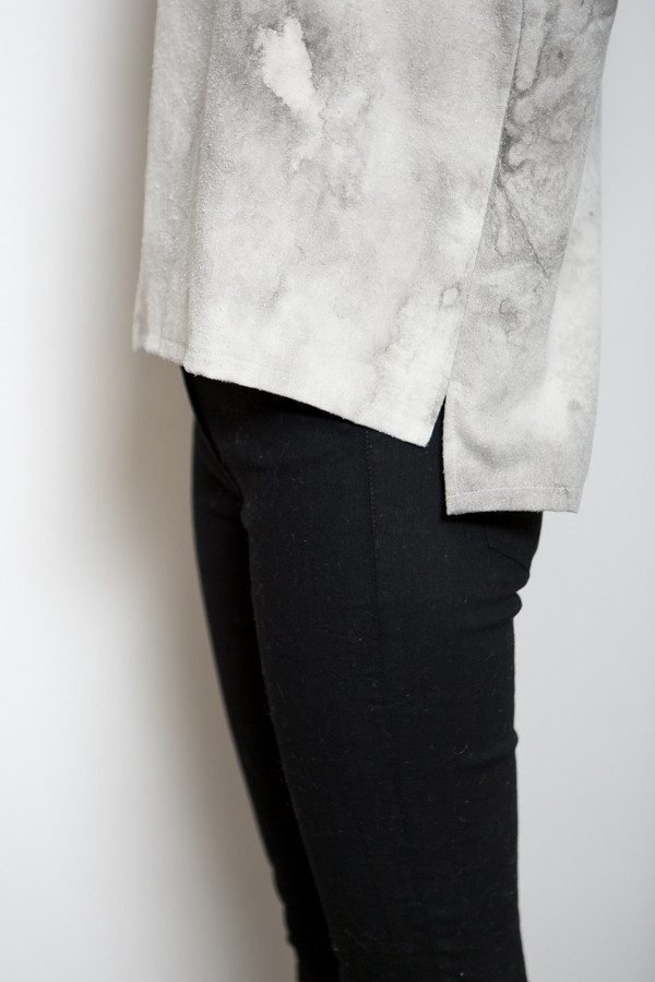 MAD Marbled Raw Silk Tee MAD Marbled Raw Silk Tee