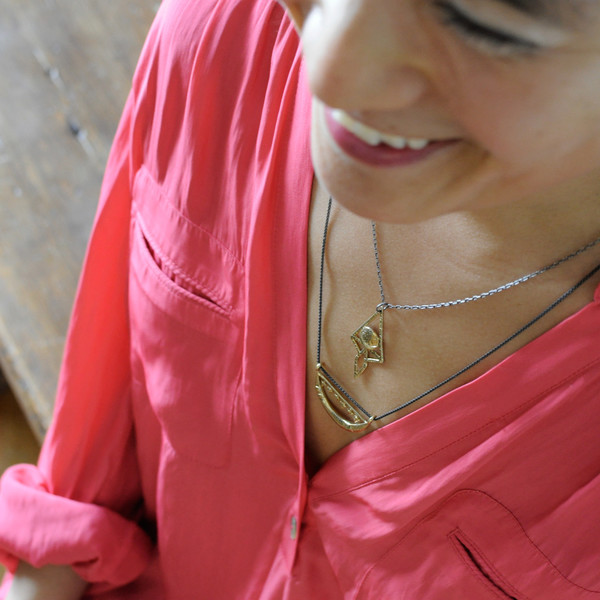 SNOW MOON NECKLACE SNOW MOON NECKLACE