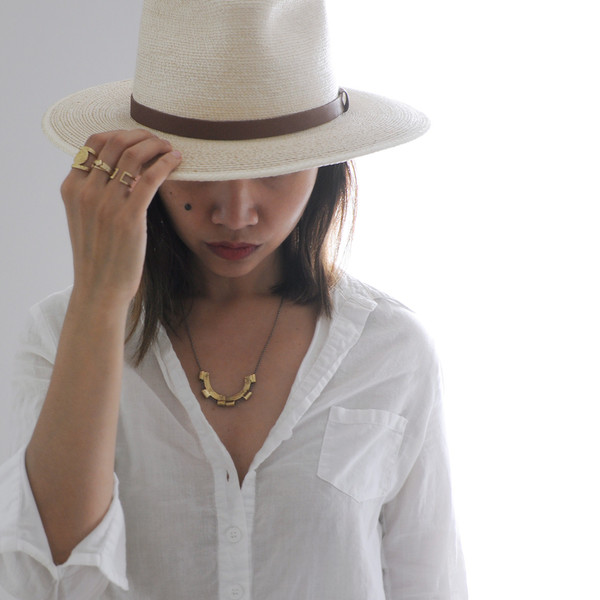 Odette New York SPLIT MERIDIAN NECKLACE Odette New York SPLIT MERIDIAN NECKLACE