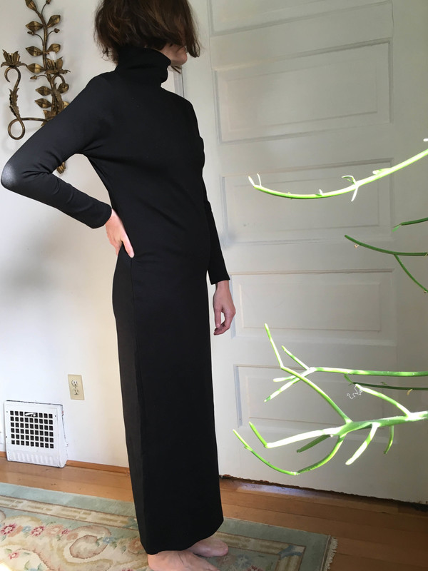Sunja Link Knit Turtleneck Dress Sunja Link Knit Turtleneck Dress