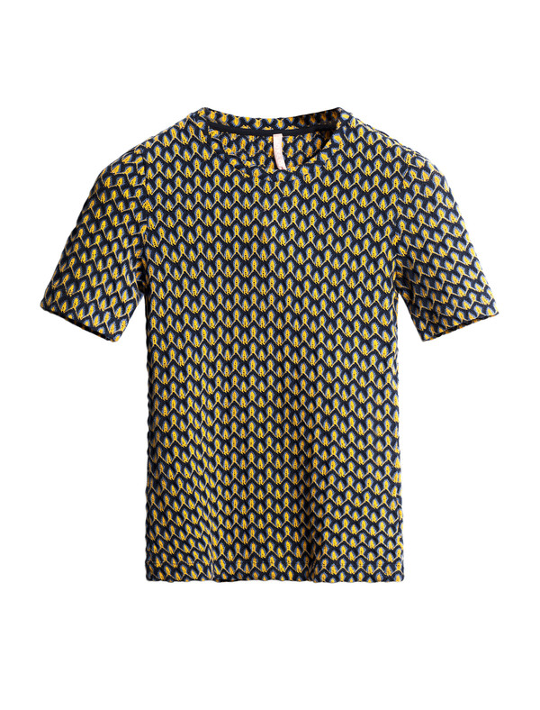 No Ka Oi Womens Nana Top Blue/Papaya/Steel No Ka Oi Womens Nana Top Blue/Papaya/Steel