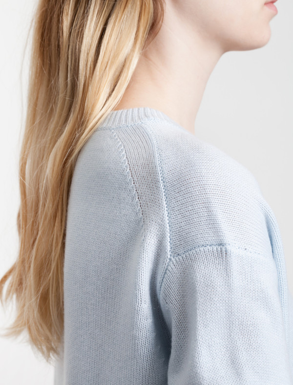 Organic by John Patrick Potato Sweater Sky Blue Organic by John Patrick Potato Sweater Sky Blue