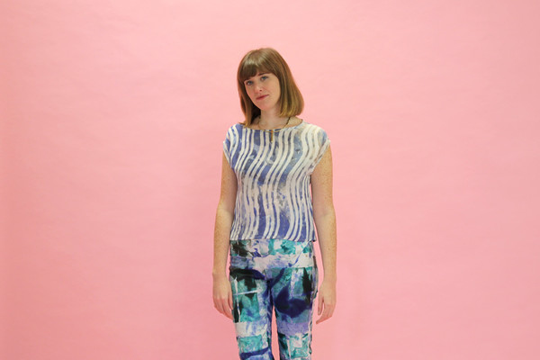 Osei-Duro Maena Shell Top in Waves Osei-Duro Maena Shell Top in Waves