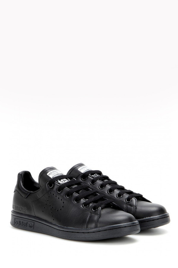 Unisex Adidas x Raf Simons Black Stan Smith Sneaker Unisex Adidas x Raf Simons Black Stan Smith Sneaker