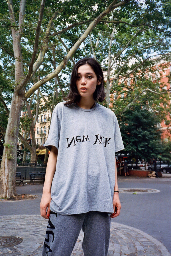 Unisex Assembly New York Grey NY Logo Tee Unisex Assembly New York Grey NY Logo Tee