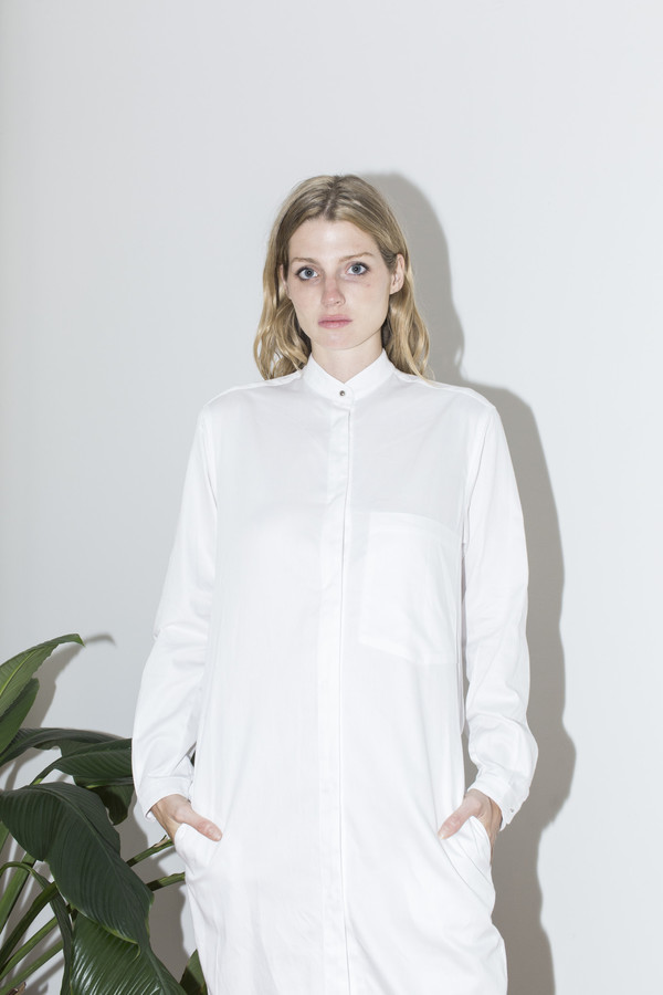 Assembly New York White Shirt Dress Assembly New York White Shirt Dress