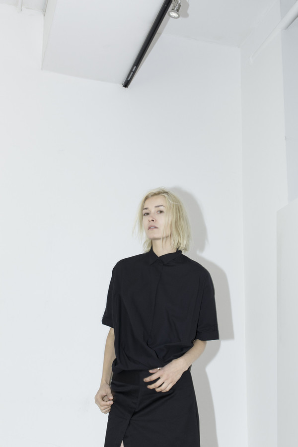 Black Cotton Twist Top Black Cotton Twist Top