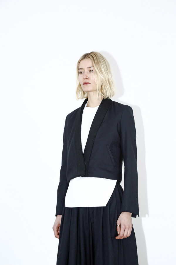 Assembly New York Black Crop Blazer Assembly New York Black Crop Blazer