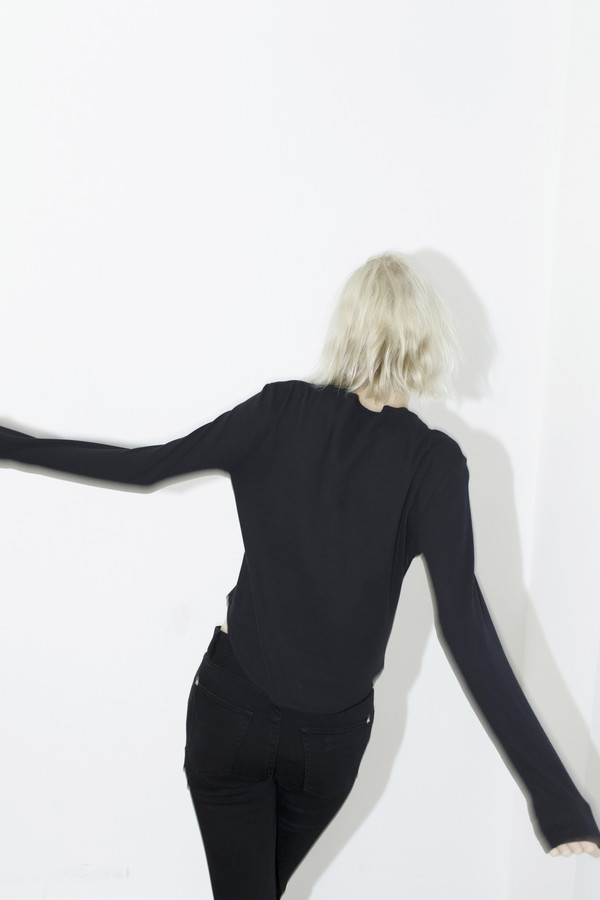 Black Long-sleeve Top Black Long-sleeve Top